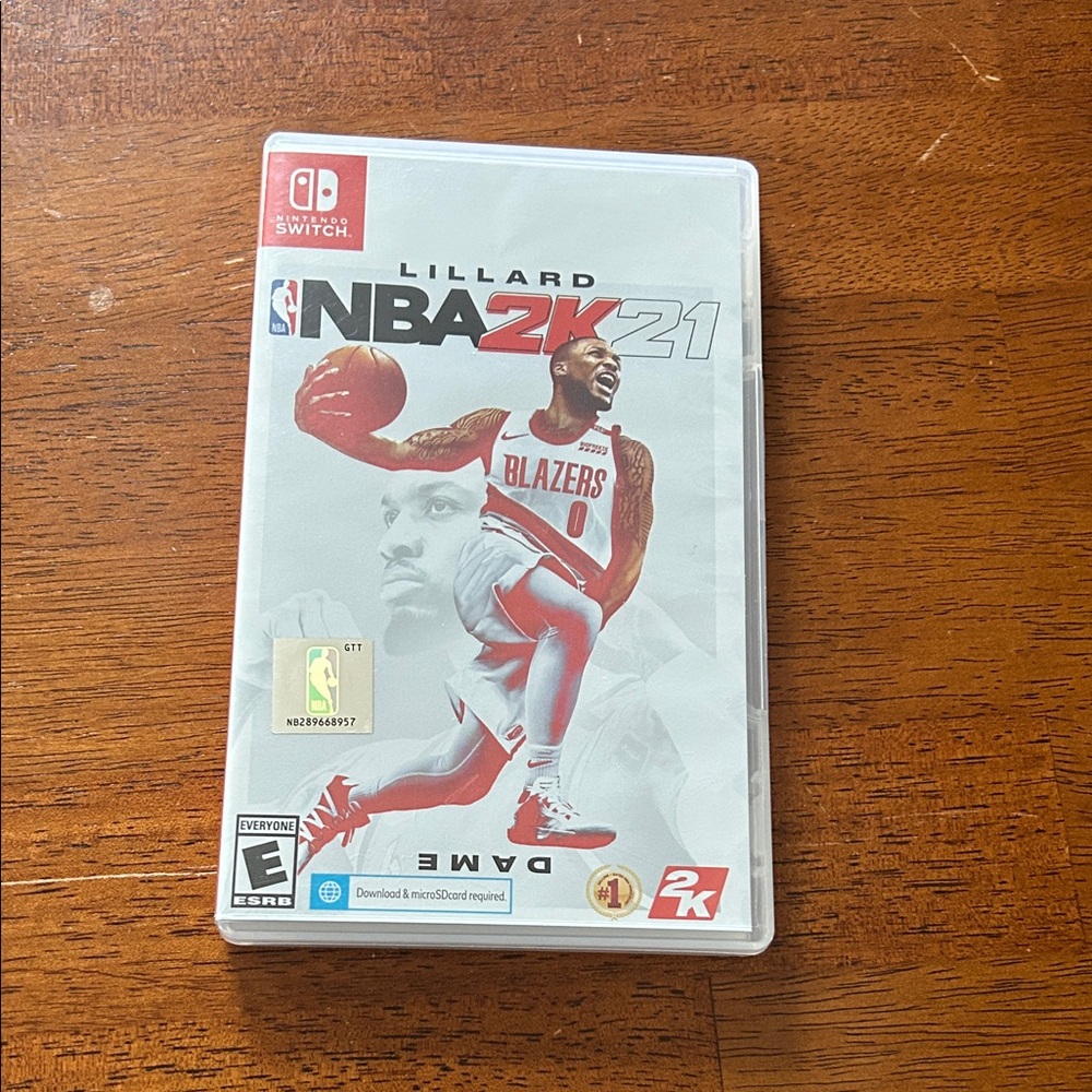 NBA 2K21 for Nintendo Switch - Red Cover